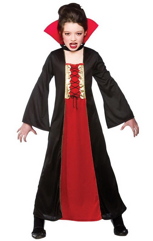 Kids Girl Vampire Costume