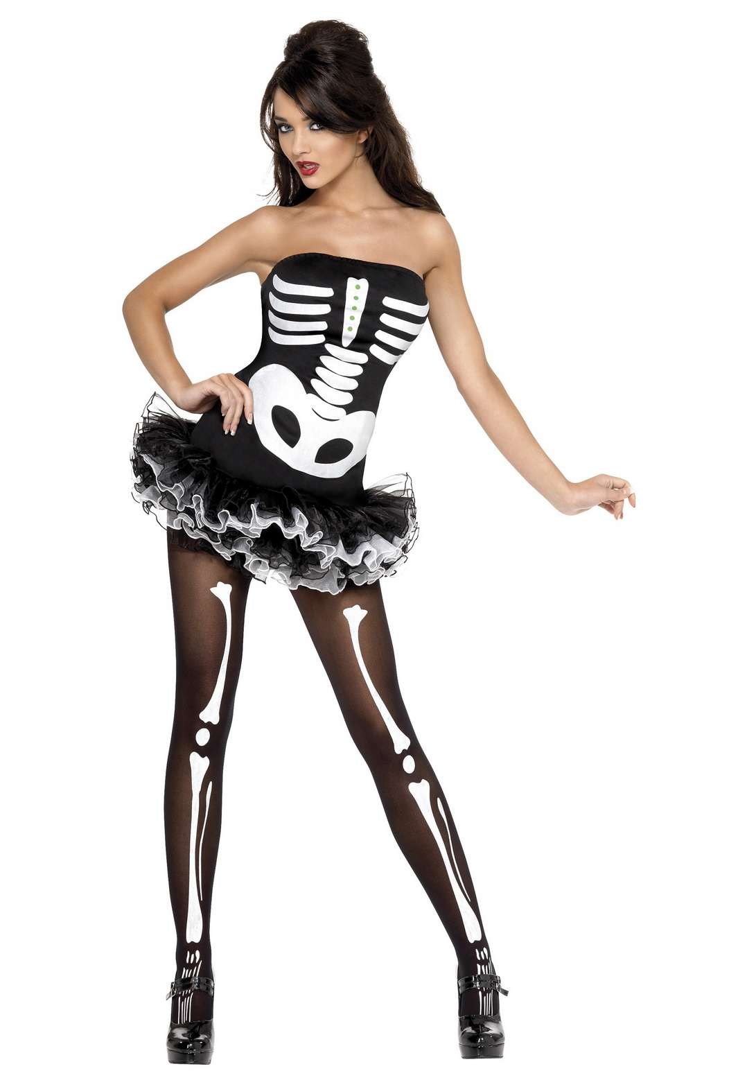 Adult Sexy Fever Skeleton Costume