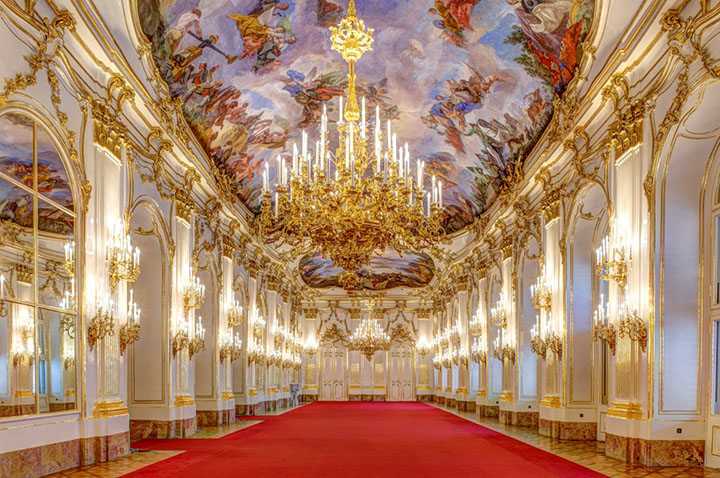 Hofburg interior hall